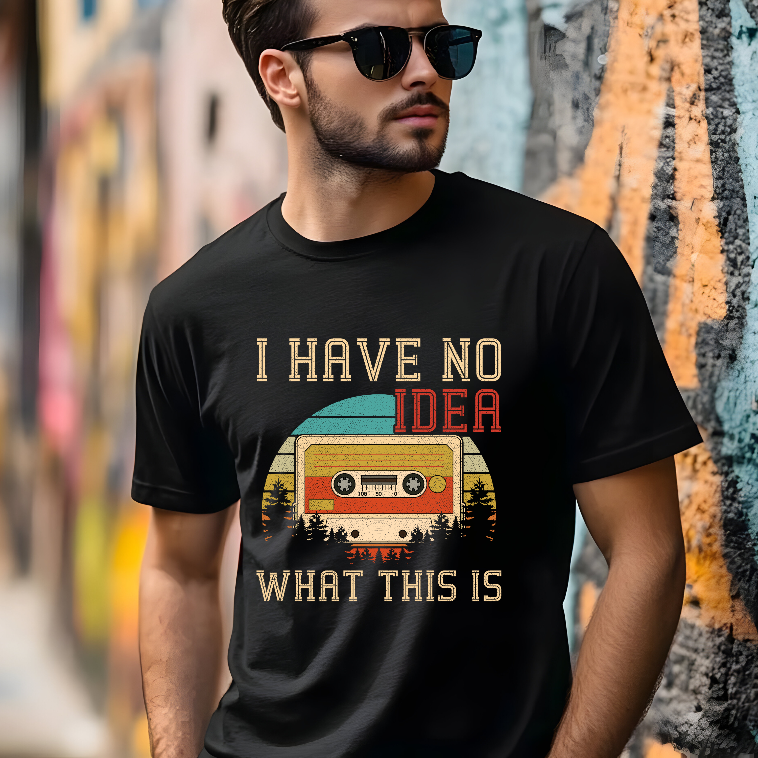 Retro Cassette Vintage T Shirt