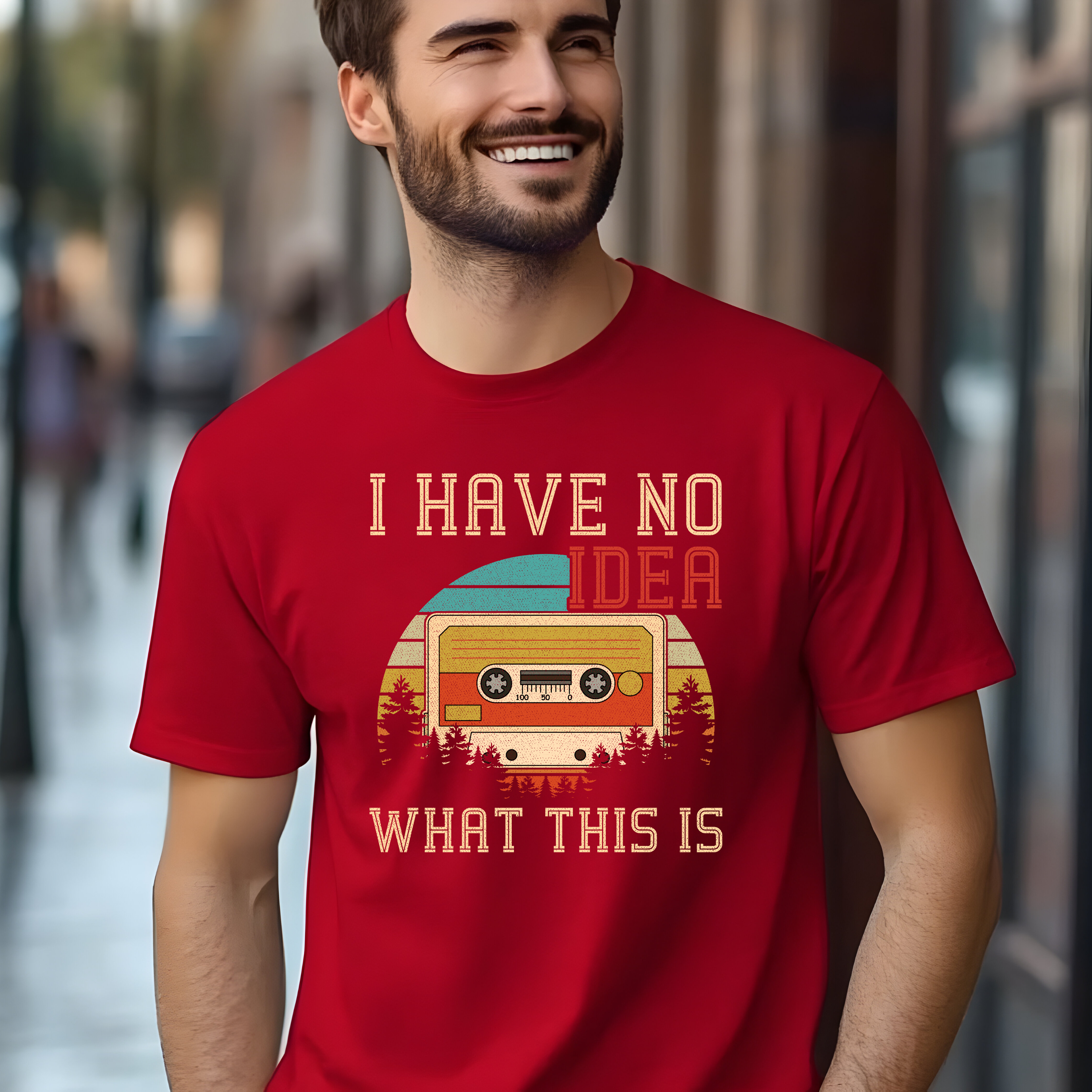 Retro Cassette Vintage T Shirt